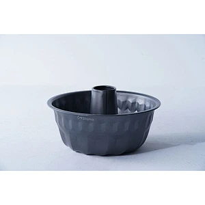 Wholesale accept customized brand round 3d donut shaped cake mold carbon steel non stick coating baking tools