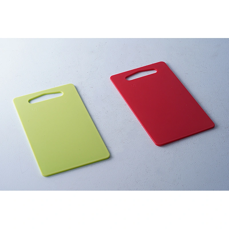 Hot sale universal household restaurant colorful multiple sizes and shapes 3pcs plastic cutting board chopping board set