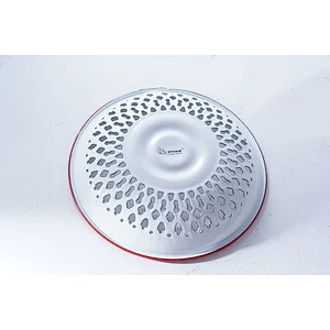 Wholesale special custom design decoration big capacity enamelled carbon steel dishes fruit drain plates