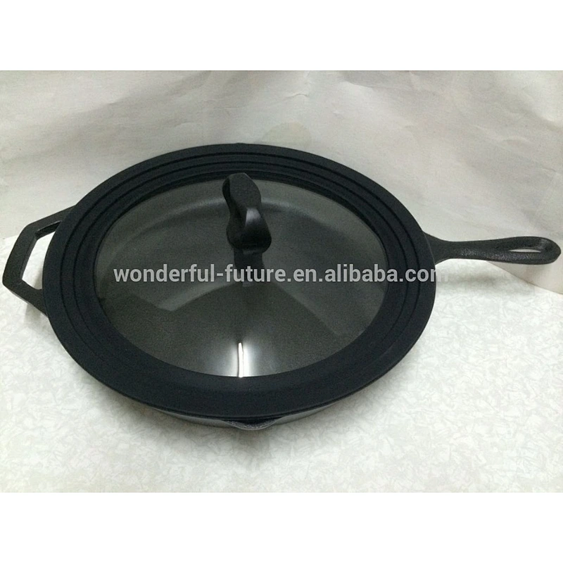 cast iron preseasoned fry pan,cast iron enamel frying pan/skillet