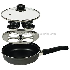 Egg Poacher,frying pan,frying pan with aluminum body,baking pa