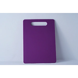 Professional kitchen tools minimalist orange rectangular plastic butcher chopping board multifunction cutting board