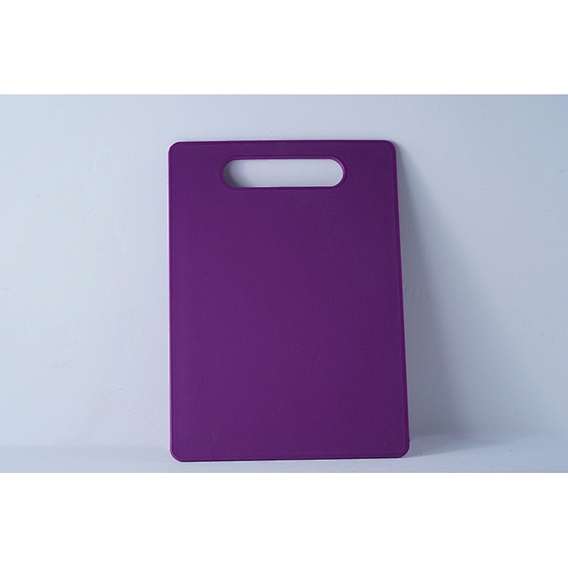 Professional kitchen tools minimalist orange rectangular plastic butcher chopping board multifunction cutting board