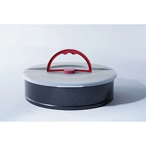 Custom portable design durable high temperature resistance carbon steel non stick coating cake mold tools round mould with lid