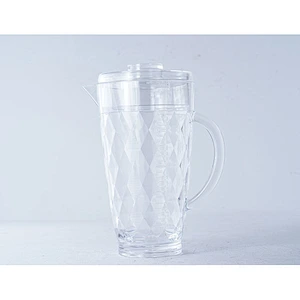 Wholesale accept customziedbrand multifunction plastic fruit infusion water filter pitcher bottle with lid