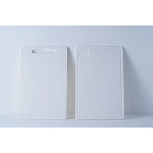 Hot sale OEM ODM cheap price custom design multiple sizes white rectangular plastic utility professional cutting board