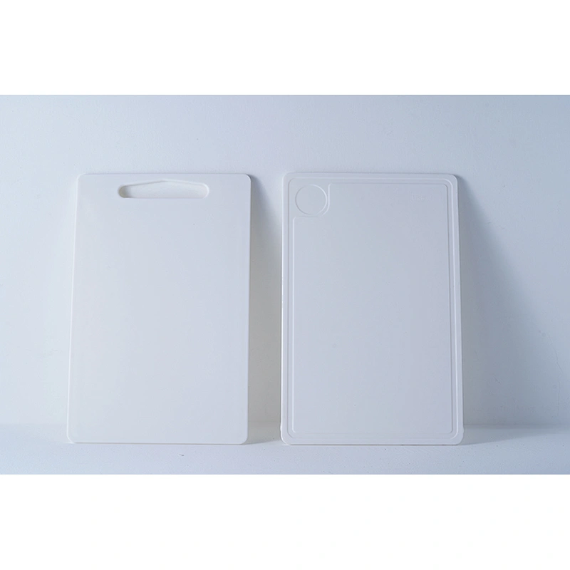 Hot sale OEM ODM cheap price custom design multiple sizes white rectangular plastic utility professional cutting board
