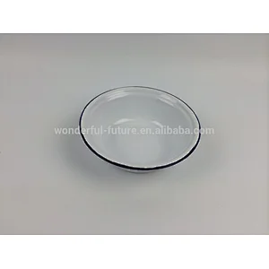 Enameled dishes,Enameled large plates,Carbon steel enameled bowl,Enameled cookware,Enameled tablewares