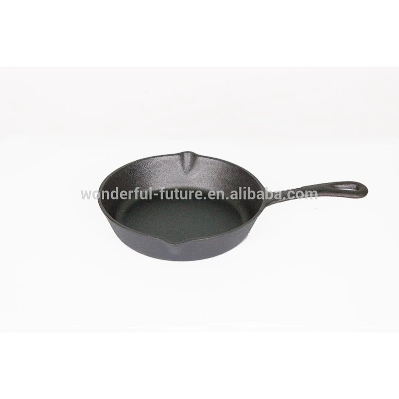 cast iron preseasoned fry pan,cast iron enamel round frying pan