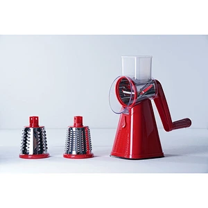 ABS SS 3 in 1 vegetable cutter spiralizer slicer veggie food cutter chopper kitchen cooking tools drum grater with 3 blades