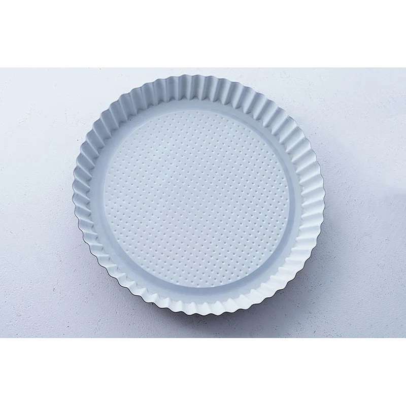 Wholesale OEM ODM colorful round special custom wavy edge design cake decorating tools baking mold for cake
