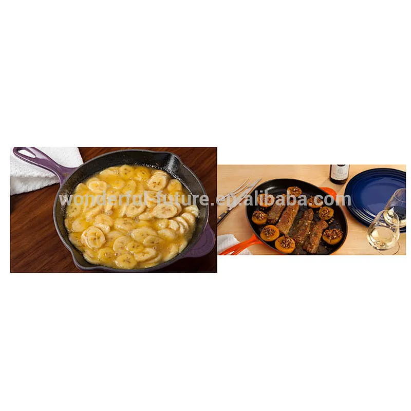 cast iron preseasoned fry pan,cast iron enamel frying pan/skillet