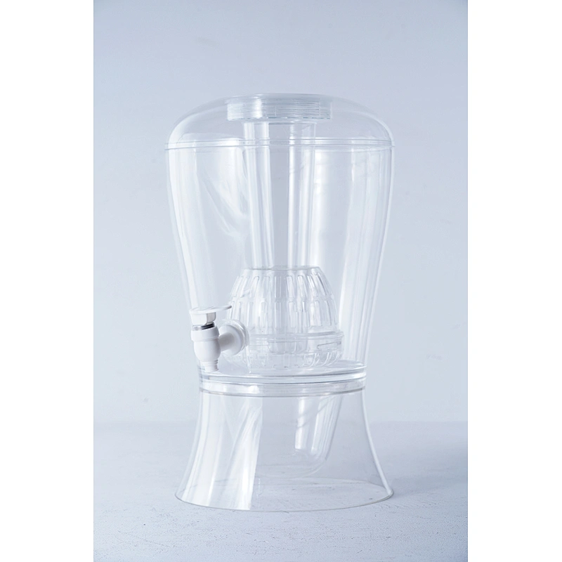 Large capacity household party restaurant universal decorfruit infuser water filter bottle kettlr with lid and one water outlet