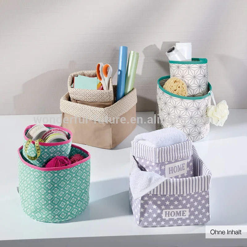 Cloth baskets,Storage basket,Receiving baskets,Storage box,Pure cotton baskets; Multifunctional Storage basket