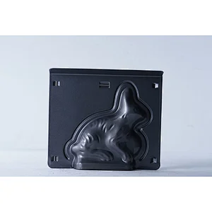 Hot sale professional 3d cartoon rabbit pattern carbon steel non stick coating cake decoration mold for children