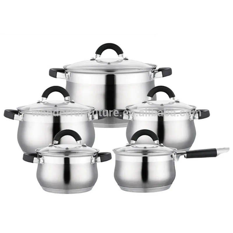 Cookware sets,cast iron stainless steel cookware ,saucepot,stockpot