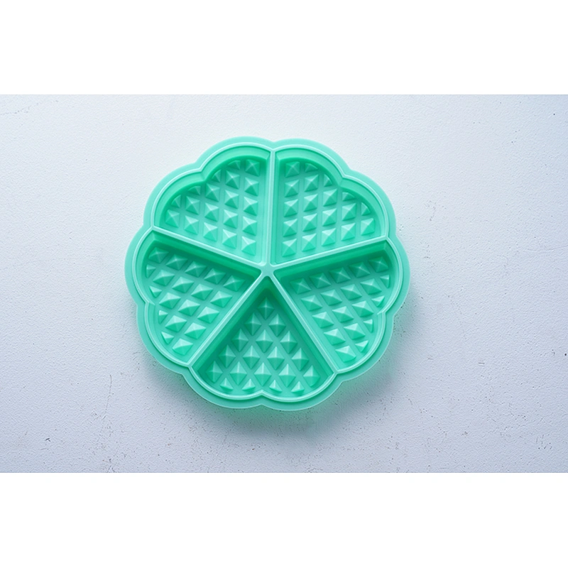Wholesale accept custom brand good quality red ice chocolate pudding cake round small silicone  molds