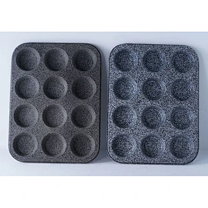 Professional universal classic design 12 round holes multiple sizes available cake mould decoration baking mold for cake decor