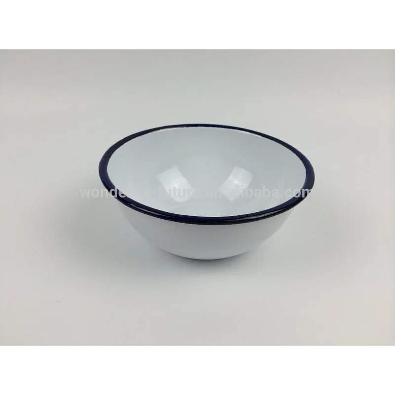 Enameled dishes,Enameled large plates,Carbon steel enameled bowl,Enameled cookware,Enameled tablewares