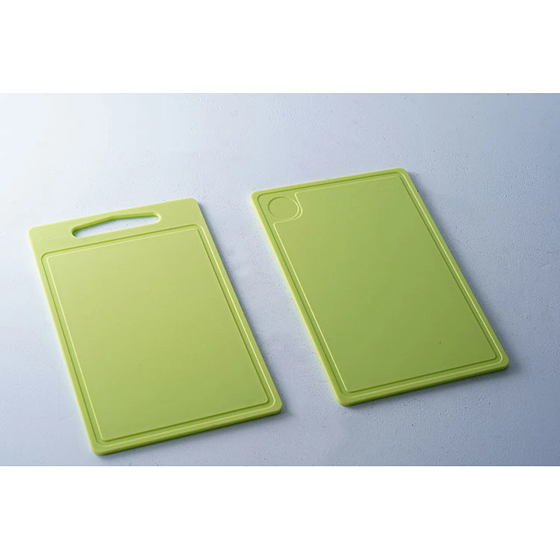 Hot sale universal household restaurant colorful multiple sizes and shapes 3pcs plastic cutting board chopping board set