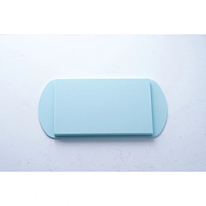 Wholesale OEM high temperature resistance sky blue small cube shape silicone ice chocolate pudding cake baking molds