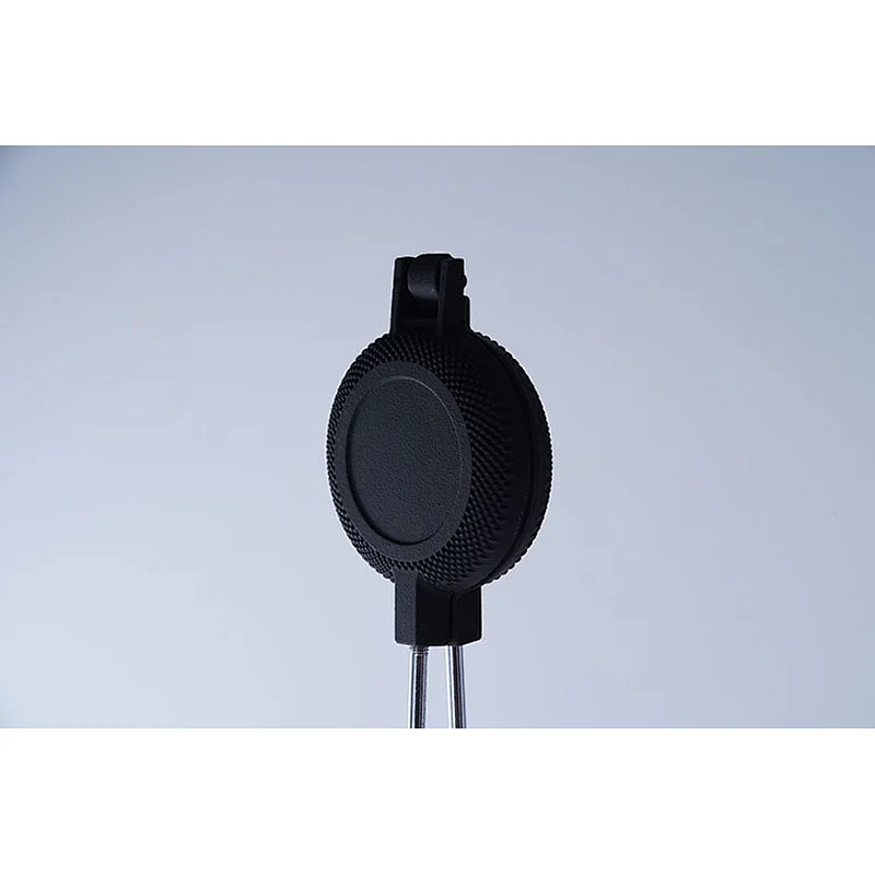 Accept customized brand good quality small round black foldable cast iron preseasoned frying pan with long handles