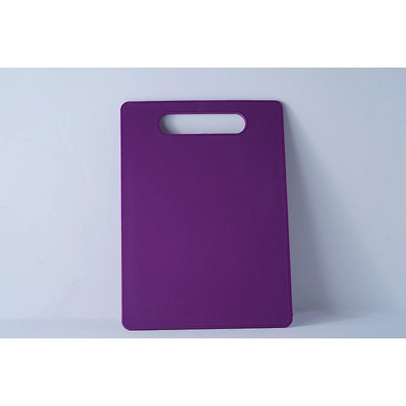 Hot sale OEM household eco-friendly kitchen food grade rectangular purple plastic large cutting board chopping boards