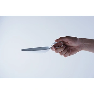 Wholesale professional tableware supplier OEM small white carbon steel enamel spoon tea water soup scoop