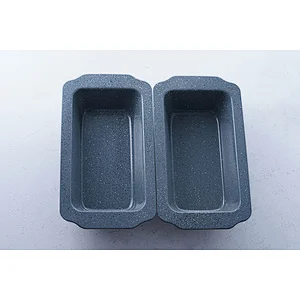 Hot sale good quality professional grey rectangular carbon steel bakeware non stick coating oven baking trays