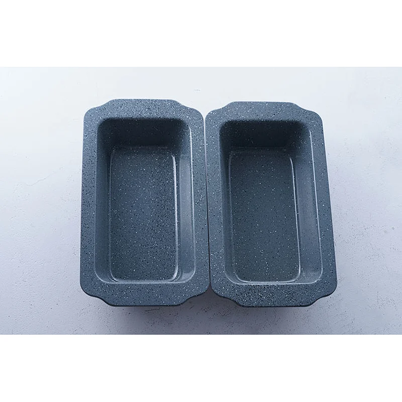Hot sale good quality professional grey rectangular carbon steel bakeware non stick coating oven baking trays