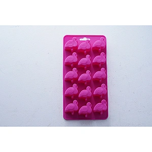 Wholesale accept custom brand good quality red ice chocolate pudding cake round small silicone  molds