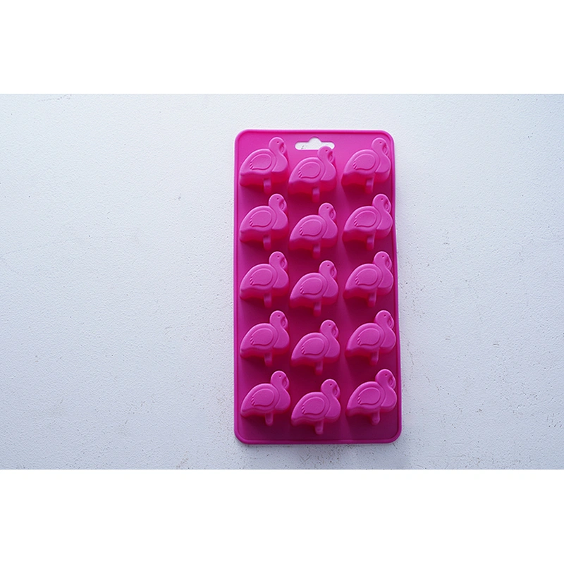 Wholesale accept custom brand good quality red ice chocolate pudding cake round small silicone  molds