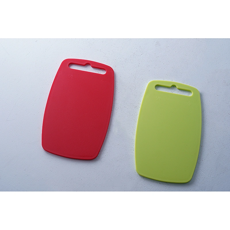 Hot sale universal household restaurant colorful multiple sizes and shapes 3pcs plastic cutting board chopping board set