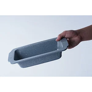 Hot sale good quality professional grey rectangular carbon steel bakeware non stick coating oven baking trays