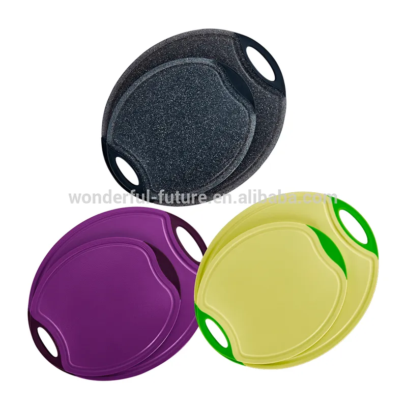 Schneidbrett,PP board,The antibacterial PP chopping board,TPR antiskid chopping board