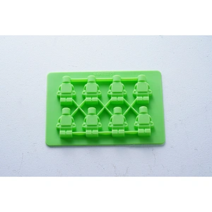 Hot sale mint flower shape ice chocolate pudding fondant tools silicone cake decorating molds baking mould