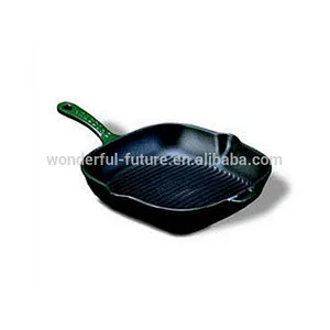 cast iron preseasoned fry pan,cast iron enamel frying pan/skillet