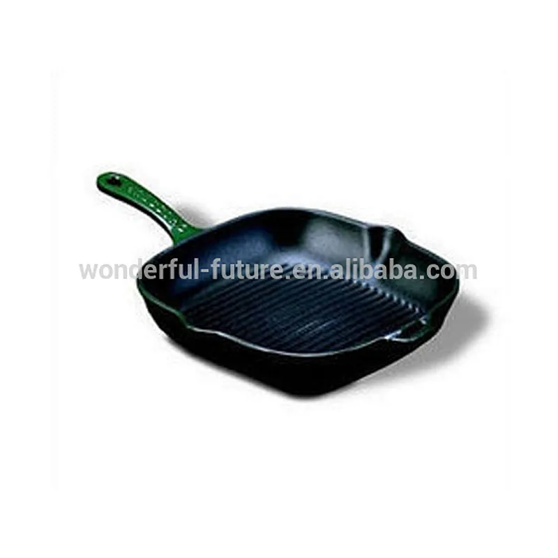 cast iron preseasoned fry pan,cast iron enamel frying pan/skillet