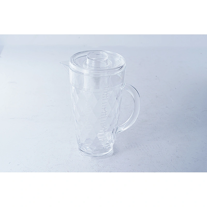 Wholesale accept customziedbrand multifunction plastic fruit infusion water filter pitcher bottle with lid
