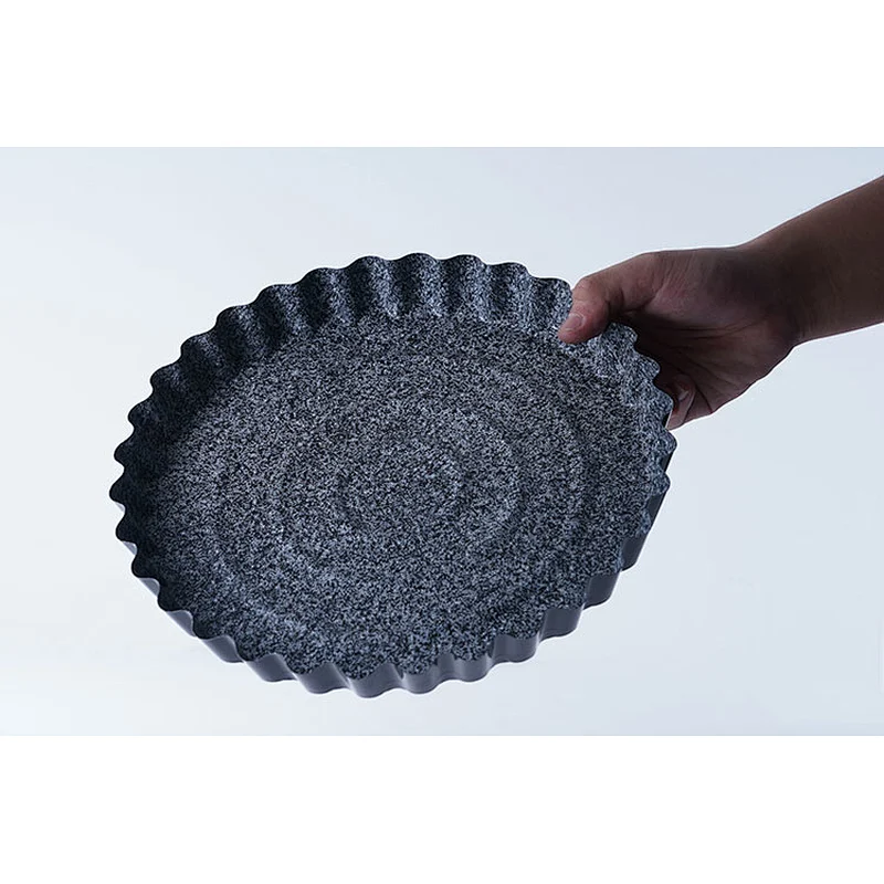 Wholesale OEM ODM colorful round special custom wavy edge design cake decorating tools baking mold for cake