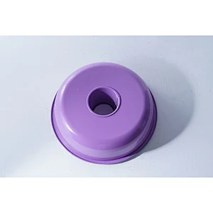 Accept custom brand bakeshop doughnut shape carbon steel non-stick coating mould cake baking molds for cake