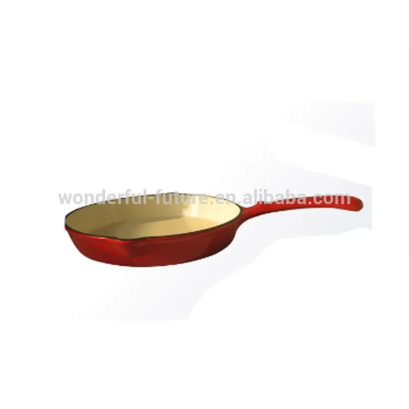 cast iron preseasoned fry pan,cast iron enamel round frying pan
