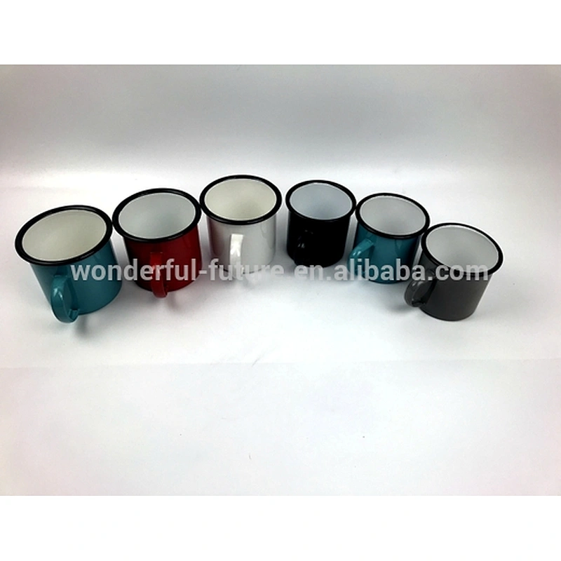 Carbon steel enamel cup,White enamel cup,Enamel tea cup,Carbon steel mug,carbon steel enamel water cup,carbon steel jug,