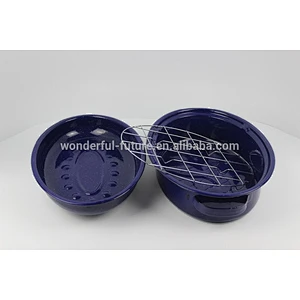 Enamel Coated Steel,Roasting Pan ,Enamel Oval Roaster , self basting oval roaster,Roast chicken machine,
