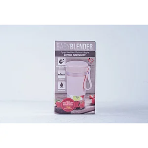 Hot sale USB rechargeable travel school office waterproof fashionable mini pink plastic portable blender juicer cup for girls