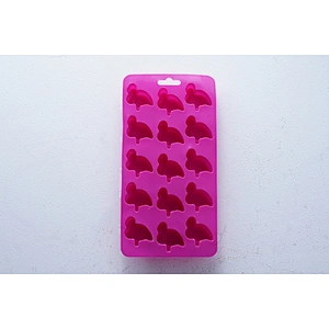 Hot sale pink flamingo shape ice chocolate pudding fondant cake tools decorating molds silicone mould for kids baking