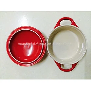 Ceramic saucepan, Ceramic milk pot, Ceramic stockpot, Ceramic warmer with lid