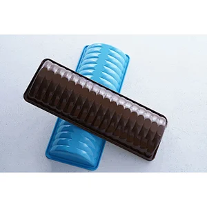 Professional colorful U shape half round long carbon steel non stick coating mousse cake mold baking tools