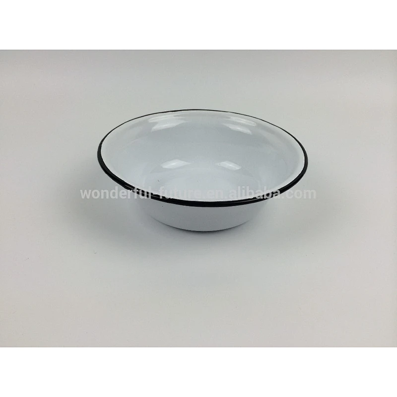 Enameled dishes,Enameled large plates,Carbon steel enameled bowl,Enameled cookware,Enameled tablewares