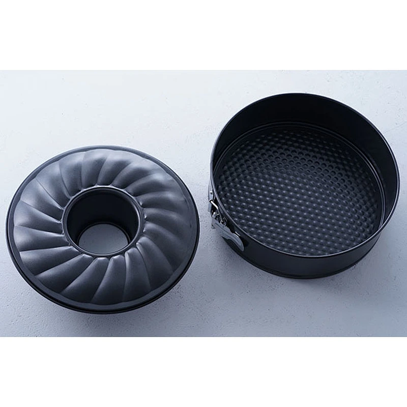Hot sale practical durable universial design round large fondant cake decorating mold decor bakeware set